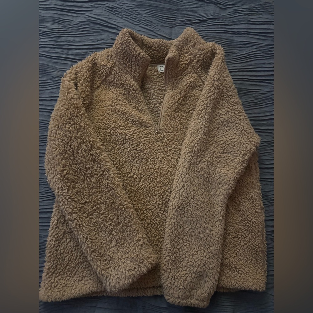 Dittos Tan Sherpa Jacket